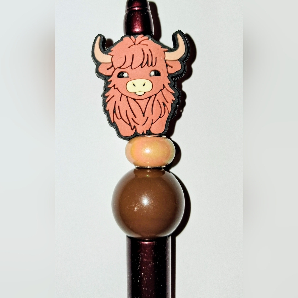 🤎 HIGHLAND COW - CHARM PEN